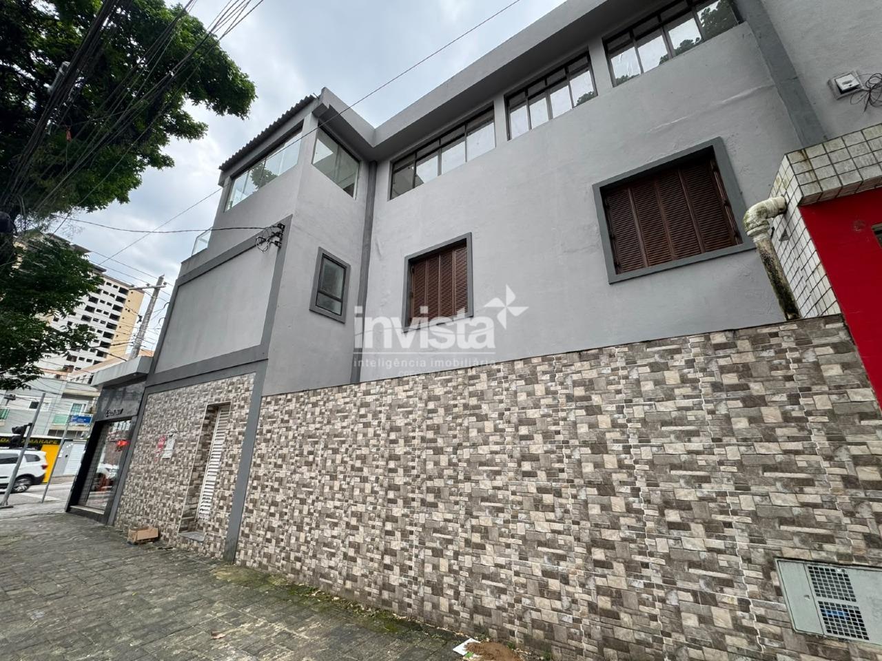 C&oacute;digo: 45424 R$ 10.000,00 Casa para alugar em Santos-SP no bairro Marap&eacute;, com 5 dormit&oacute;rios e 279m&sup2; 279 m&sup2; 5 quartos 0 vagas - Santos