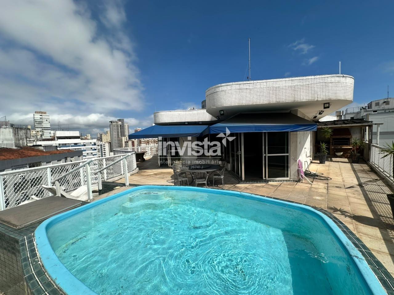 C&oacute;digo: 45451 R$ 9.500,00 Apartamento para alugar em Santos-SP no bairro Gonzaga, com 3 dormit&oacute;rios e 346m&sup2; 346 m&sup2; 3 quartos 1 vaga - Santos