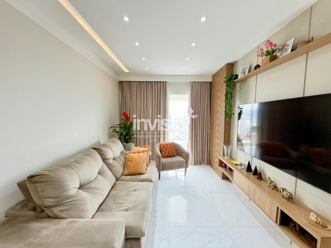 C&oacute;digo: 45458 R$ 1.950.000,00 Apartamento &agrave; venda em Santos-SP no bairro Gonzaga, com 3 dormit&oacute;rios e 101m&sup2; 101 m&sup2; 3 quartos 2 vagas - Santos