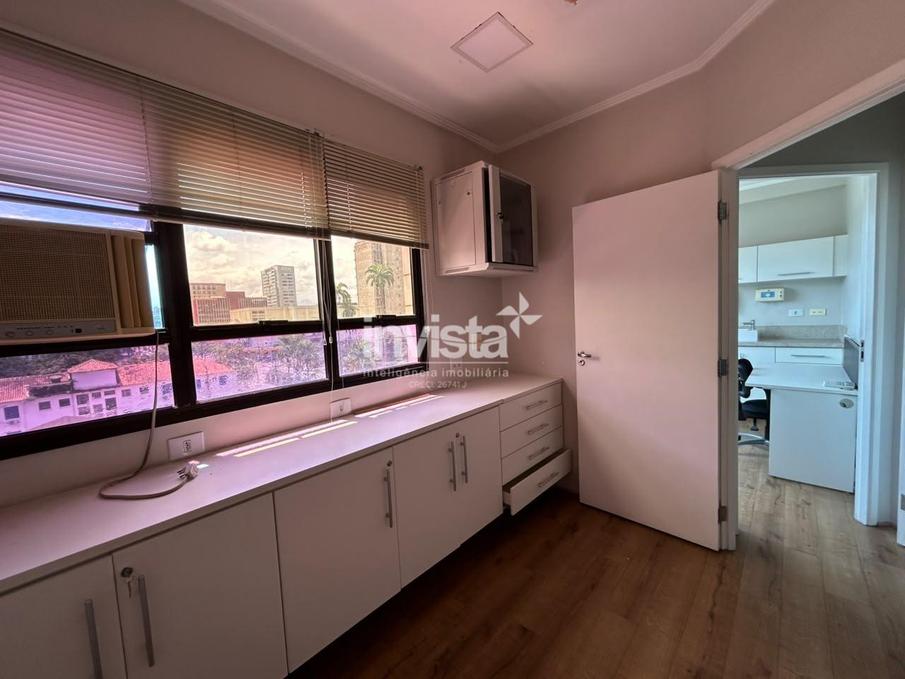 Sala Comercial para aluguel no bairro Gonzaga - Santos
