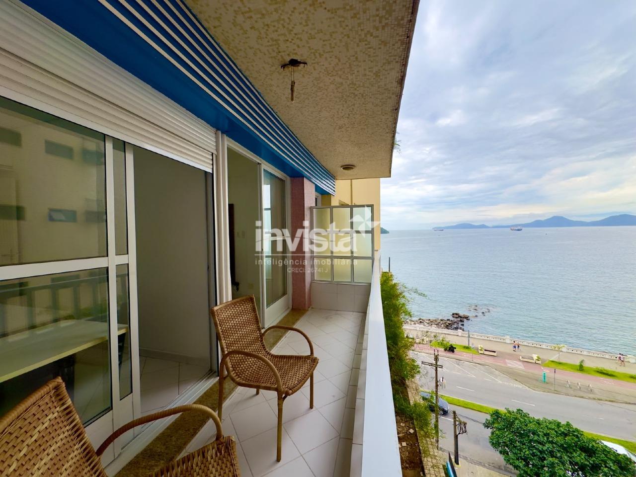 C&oacute;digo: 45461 R$ 3.200,00 Apartamento para alugar em Santos-SP no bairro Ponta da Praia, com 1 dormit&oacute;rio e 50m&sup2; 50 m&sup2; 1 quarto 1 vaga - Santos