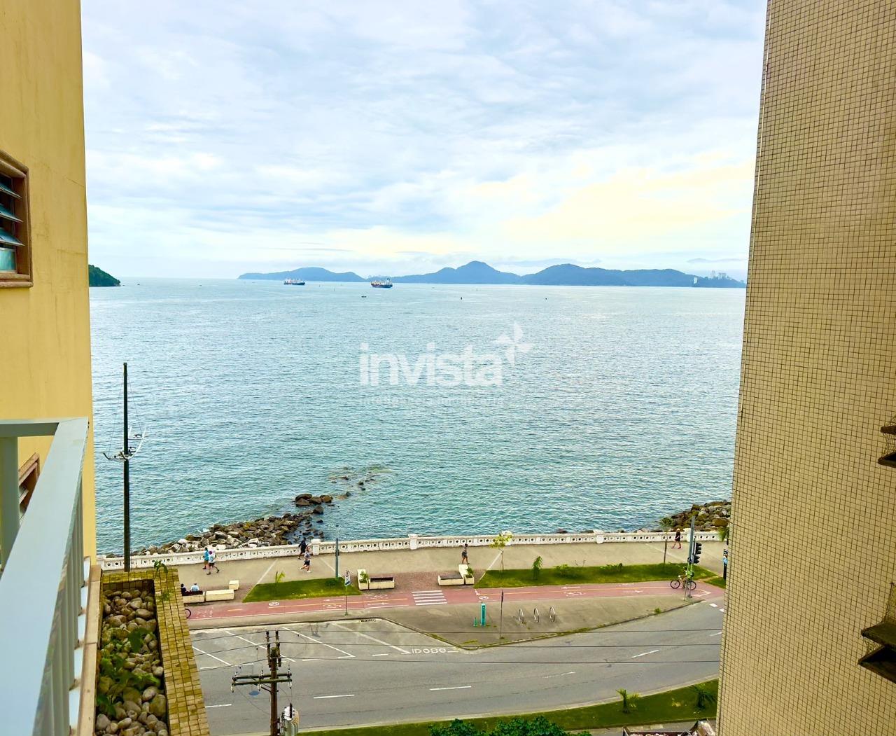 Apartamento para aluguel no bairro Ponta da Praia - Santos