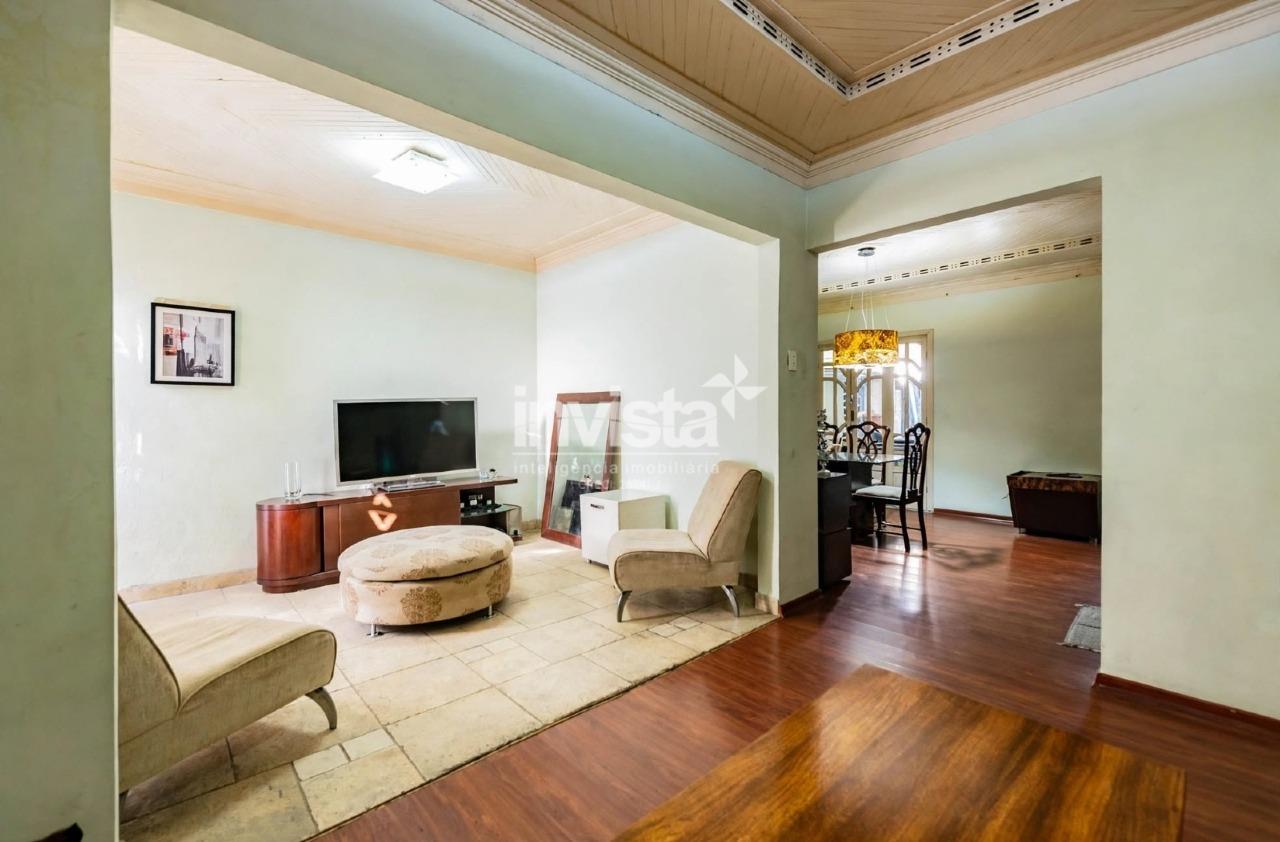 C&oacute;digo: 45465 R$ 850.000,00 Casa &agrave; venda em Santos-SP no bairro Vila Belmiro, com 4 dormit&oacute;rios e 163m&sup2; 163 m&sup2; 4 quartos 2 vagas - Santos