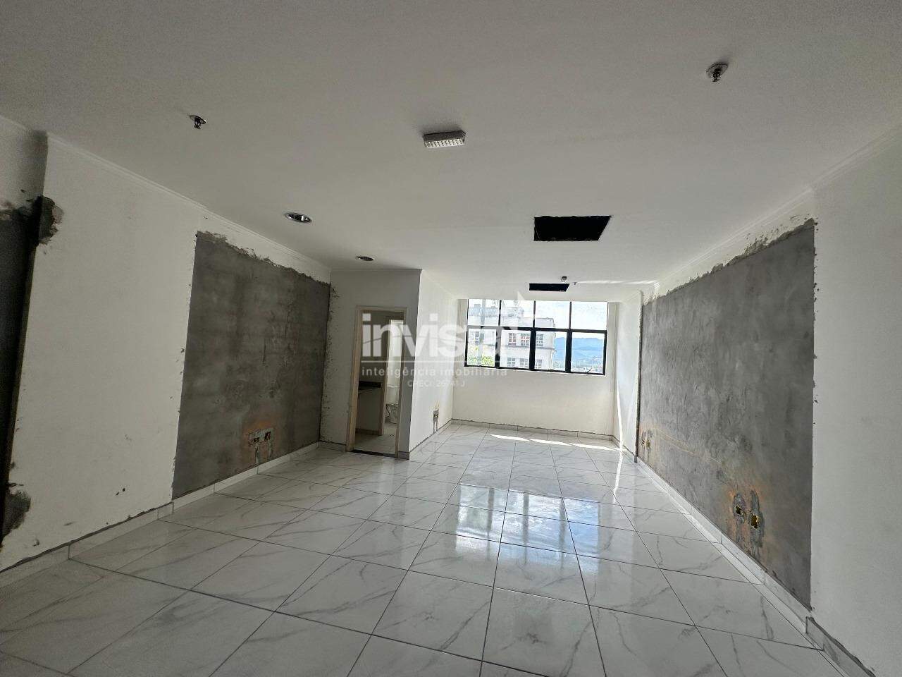 C&oacute;digo: 45468 R$ 3.600,00 Sala Comercial para alugar em Santos-SP no bairro CENTRO, com 0 dormit&oacute;rio e 90m&sup2; 90 m&sup2; 0 quartos 1 vaga - Santos
