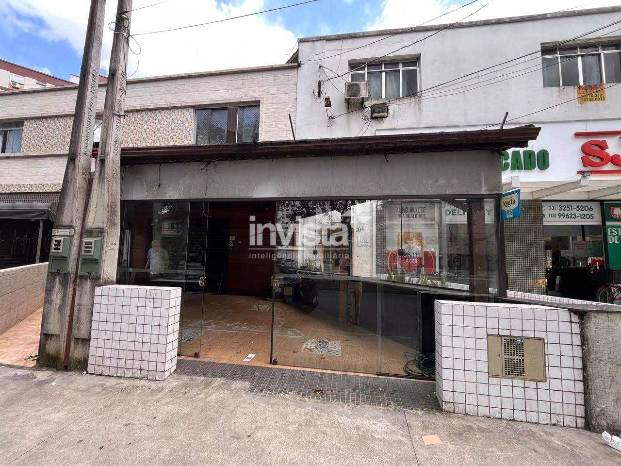 C&oacute;digo: 45508 R$ 6.000,00 Loja para alugar em Santos-SP no bairro Marap&eacute;, com 0 dormit&oacute;rio e 90m&sup2; 90 m&sup2; 0 quartos 0 vagas - Santos