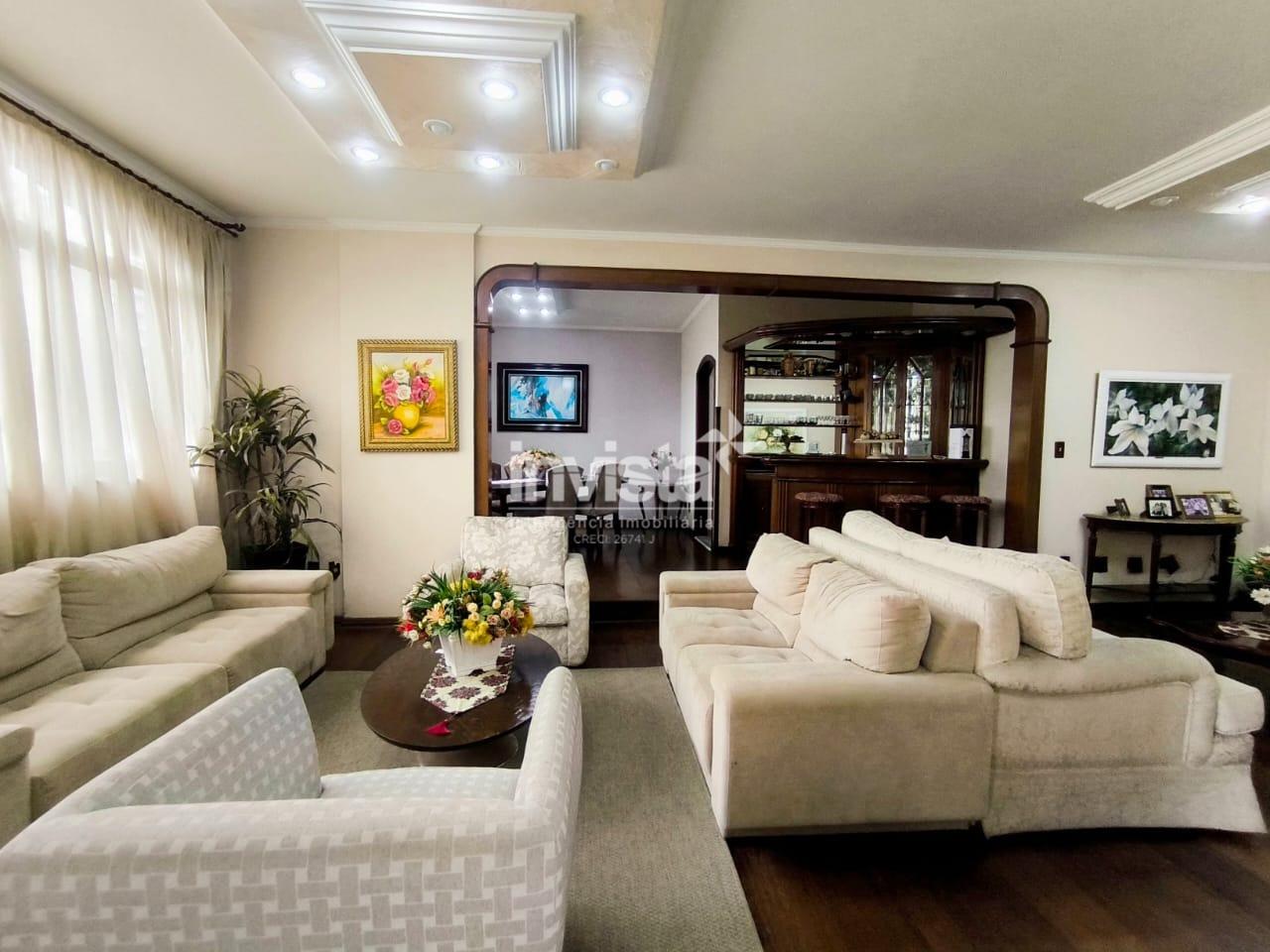 Apartamento &agrave; venda no bairro Gonzaga - Santos
