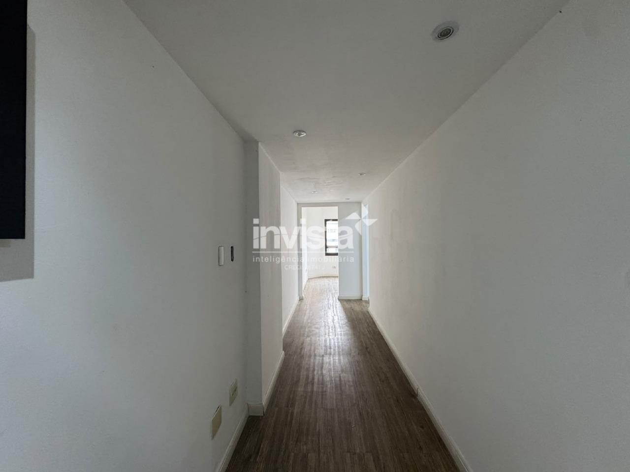 Sala Comercial para Alugar com 85m&sup2; na Encruzilhada em Santos - Santos