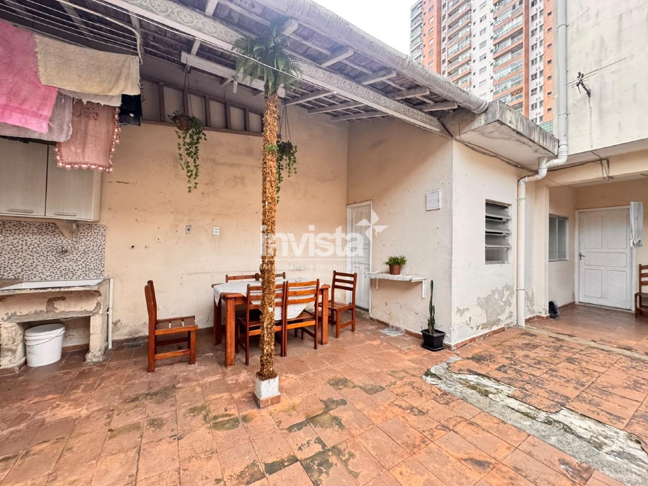 Casa &agrave; venda no bairro Macuco - Santos