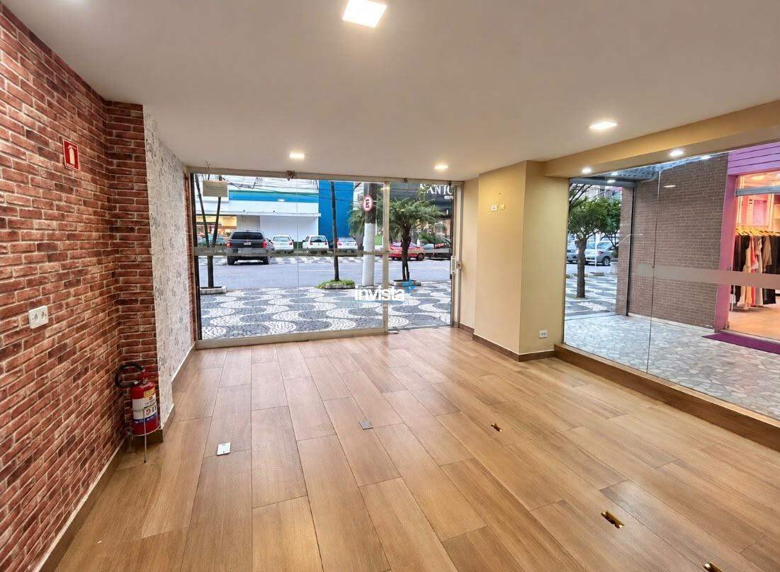 C&oacute;digo: 45581 R$ 9.000,00 Loja para alugar em Santos-SP no bairro Gonzaga, com 0 dormit&oacute;rio e 85m&sup2; 85 m&sup2; 0 quartos 0 vagas - Santos