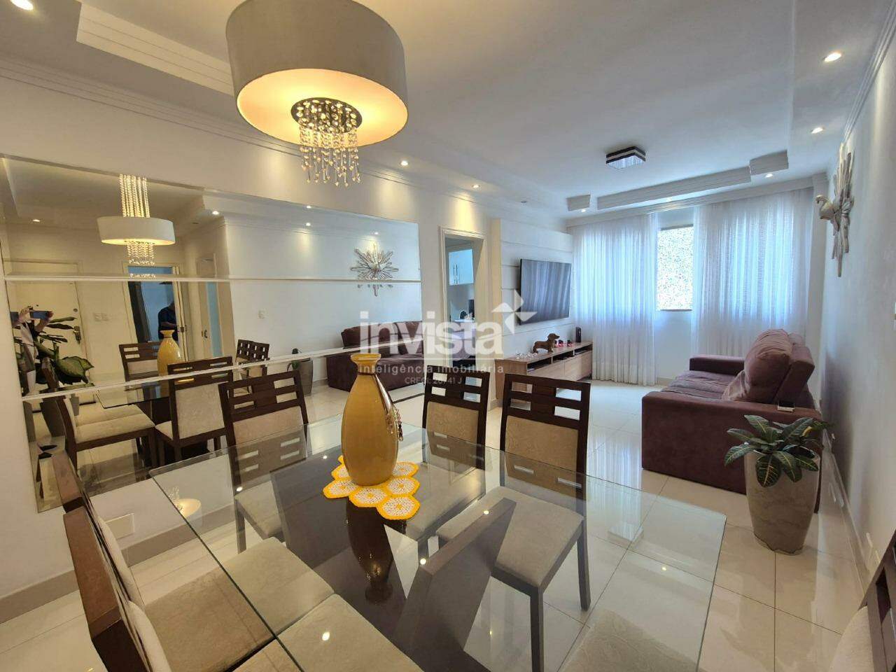 C&oacute;digo: 45583 R$ 648.000,00 Apartamento &agrave; venda em Santos-SP no bairro Marap&eacute;, com 2 dormit&oacute;rios e 110m&sup2; 110 m&sup2; 2 quartos 1 vaga - Santos