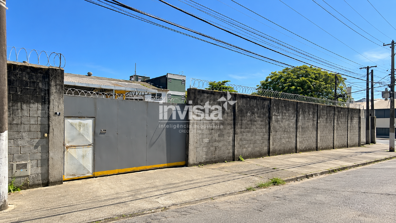 C&oacute;digo: 45606 R$ 10.000,00 Terreno para alugar em Santos-SP no bairro Estu&aacute;rio, com 0 dormit&oacute;rio e 150m&sup2; 150 m&sup2; 0 quartos 0 vagas - Santos