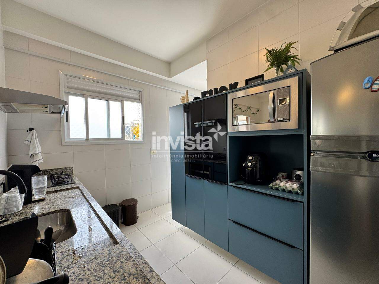 Apartamento &agrave; venda em Santos-SP no bairro Macuco, com 1 dormit&oacute;rio e 71m&sup2; - Santos