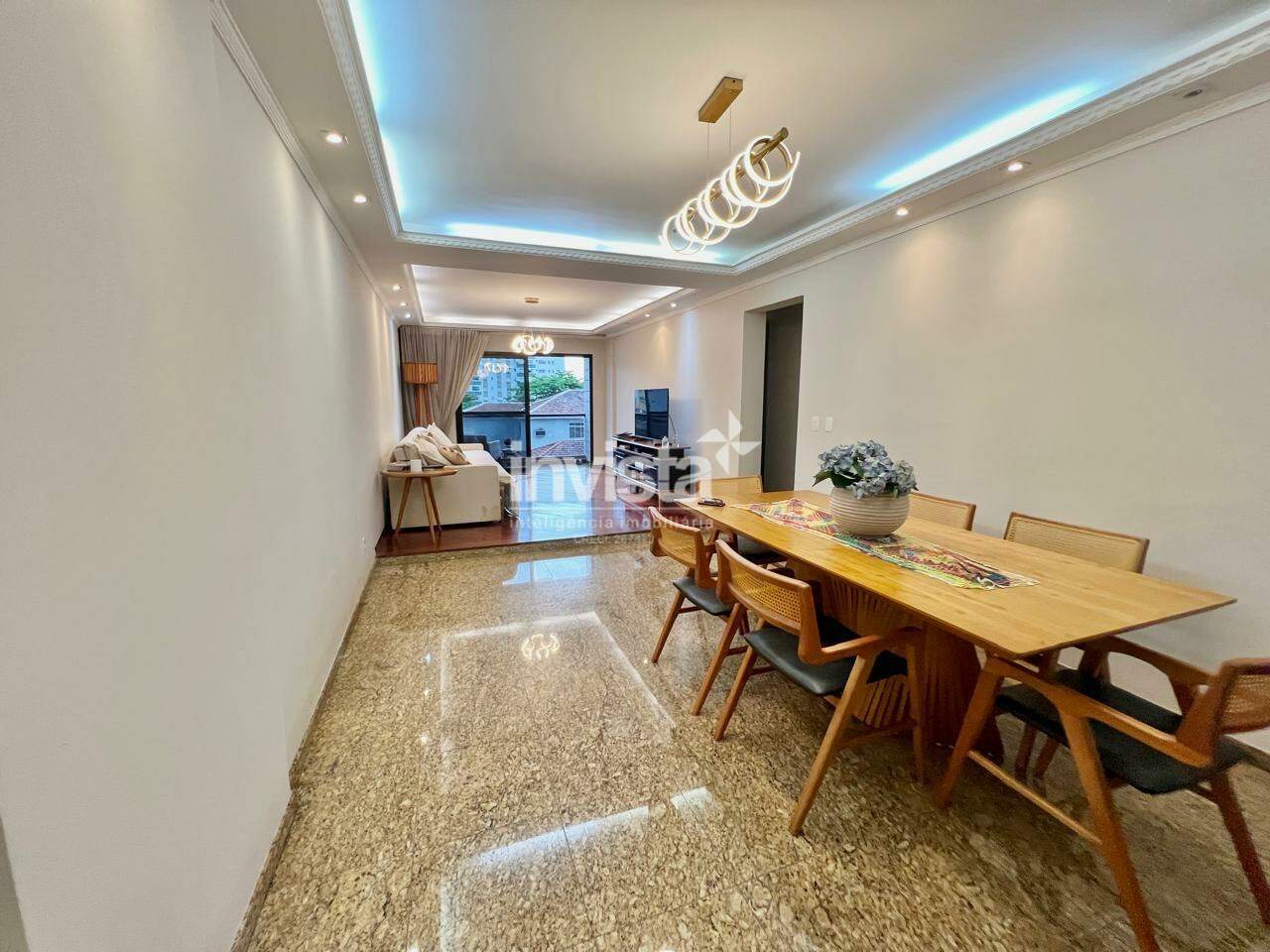 C&oacute;digo: 5366 R$ 815.000,00 Apartamento &agrave; venda em Santos-SP no bairro Campo Grande, com 3 dormit&oacute;rios e 135m&sup2; 135 m&sup2; 3 quartos 1 vaga - Santos