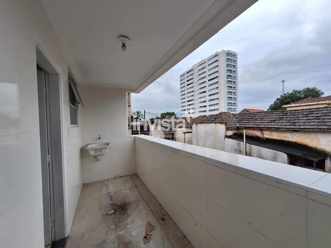 Apartamento &agrave; venda no bairro Encruzilhada - Santos