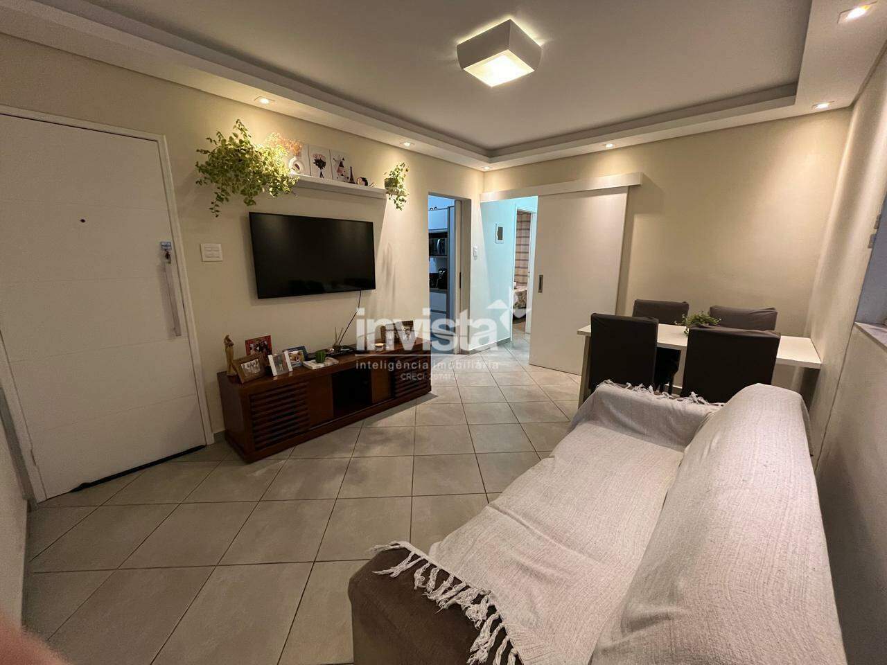 C&oacute;digo: 5734 R$ 450.000,00 Apartamento &agrave; venda em Santos-SP no bairro Boqueir&atilde;o, com 2 dormit&oacute;rios e 60m&sup2; 60 m&sup2; 2 quartos 1 vaga - Santos