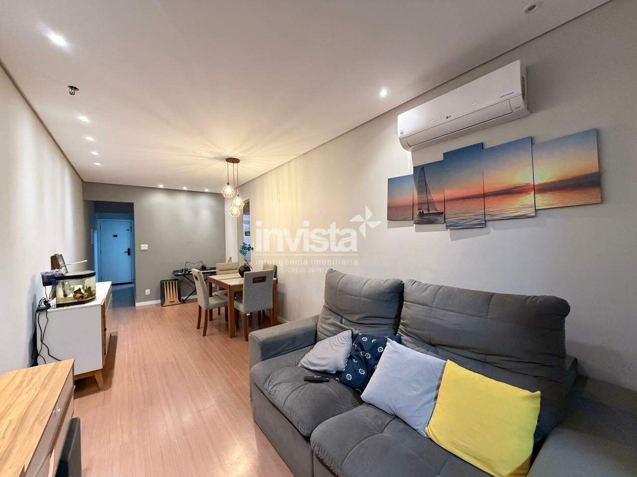 Apartamento &agrave; venda no bairro Marap&eacute; - Santos