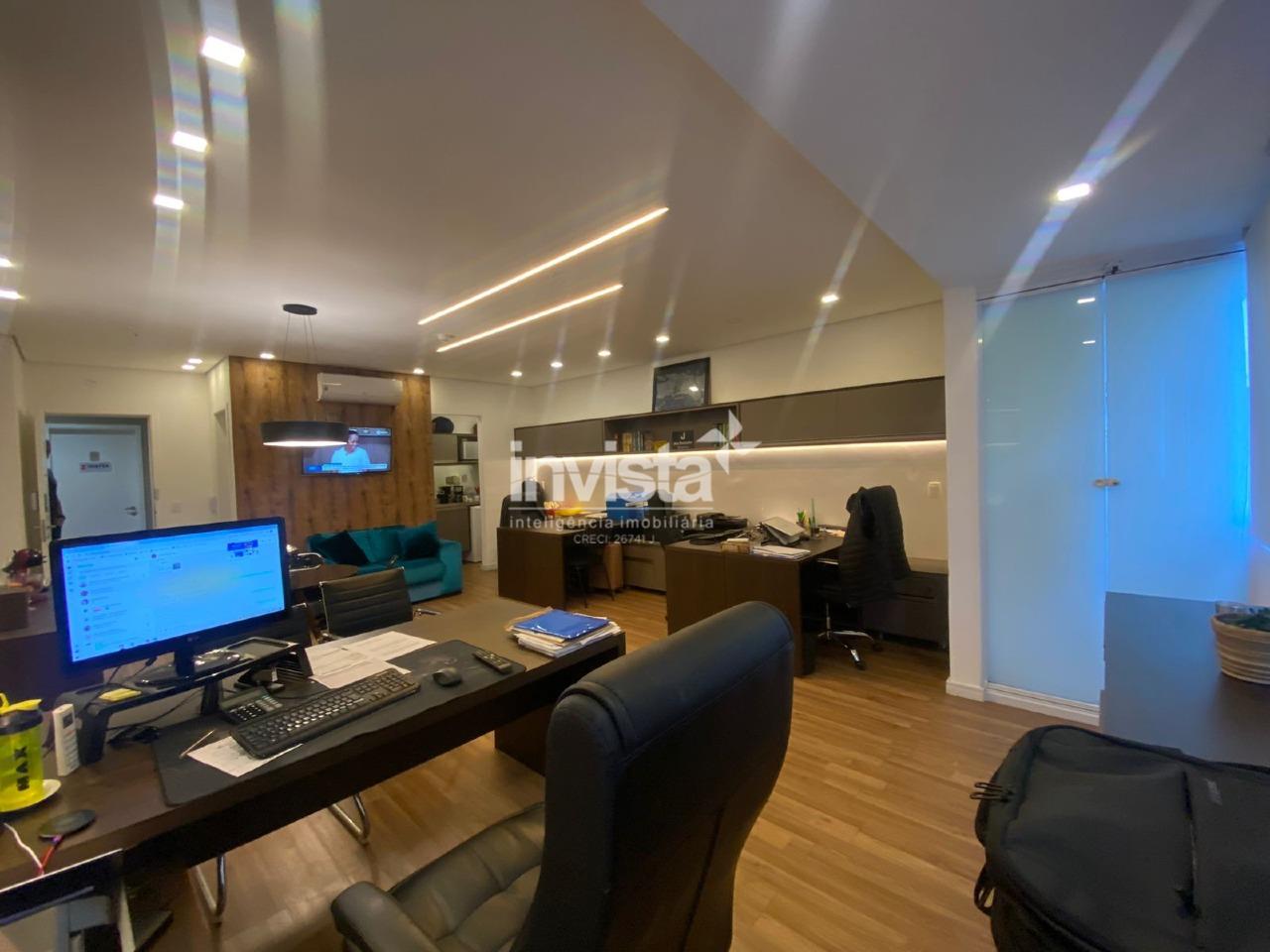 Sala Comercial &agrave; venda no bairro Boqueir&atilde;o - Santos