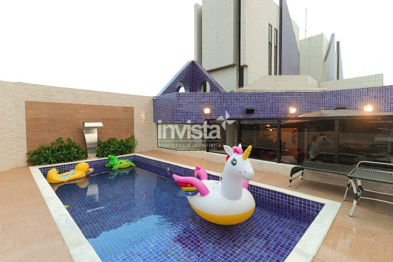 C&oacute;digo: 6340 R$ 3.500.000,00 Cobertura &agrave; venda em Santos-SP no bairro Boqueir&atilde;o, com 3 dormit&oacute;rios e 184m&sup2; 184 m&sup2; 3 quartos 2 vagas - Santos