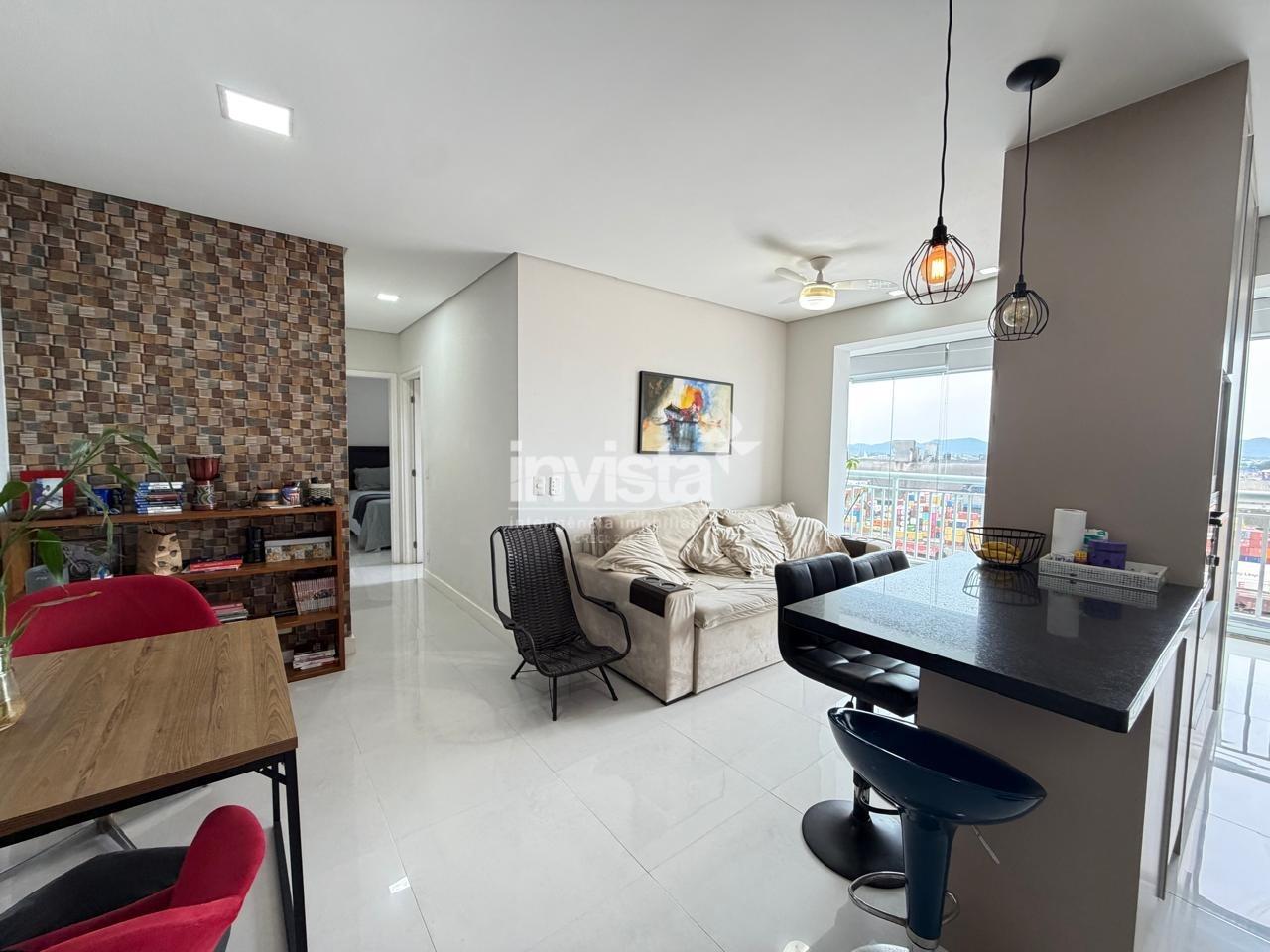 Apartamento &agrave; venda no bairro Vila Mathias - Santos