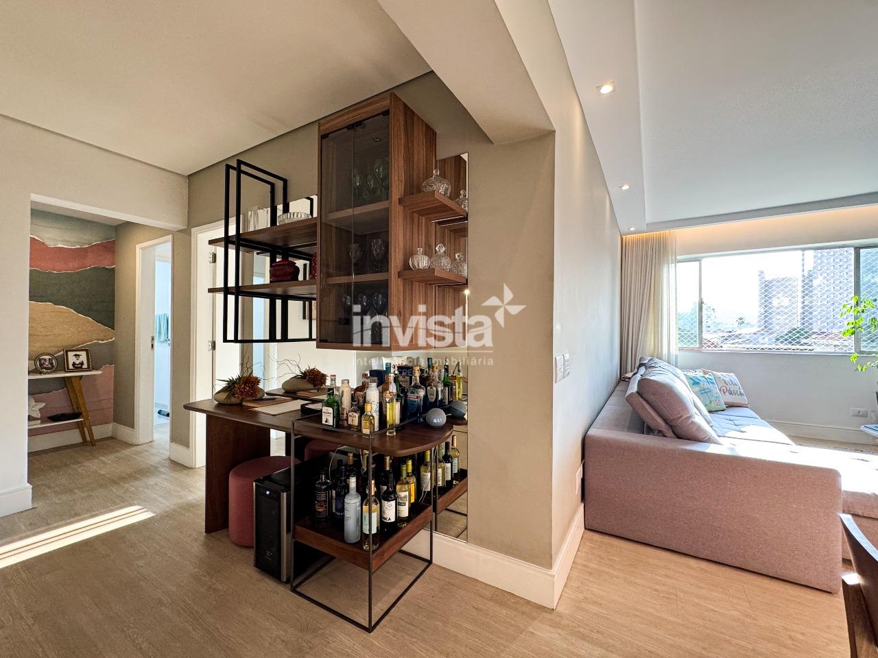 Apartamento &agrave; venda no bairro Gonzaga - Santos