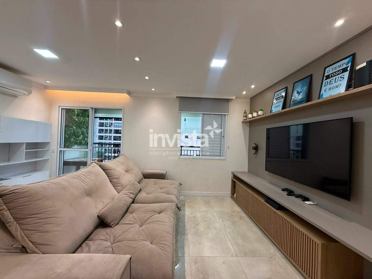 Apartamento &agrave; venda no bairro Marap&eacute; - Santos