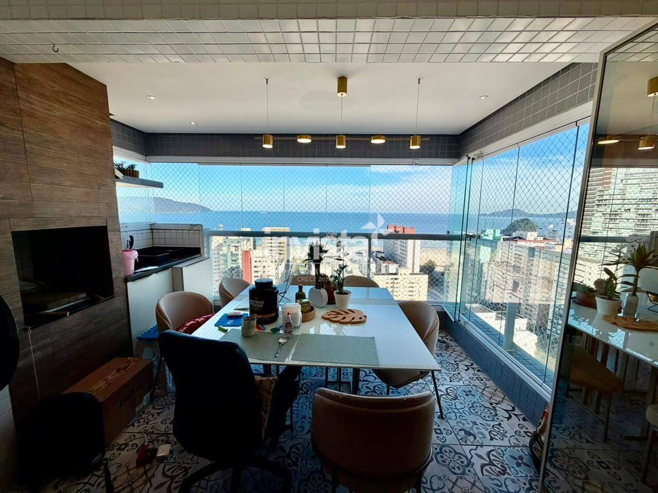 C&oacute;digo: 7029 R$ 900.000,00 Apartamento &agrave; venda em Santos-SP no bairro Pomp&eacute;ia, com 1 dormit&oacute;rio e 59m&sup2; 59 m&sup2; 1 quarto 1 vaga - Santos
