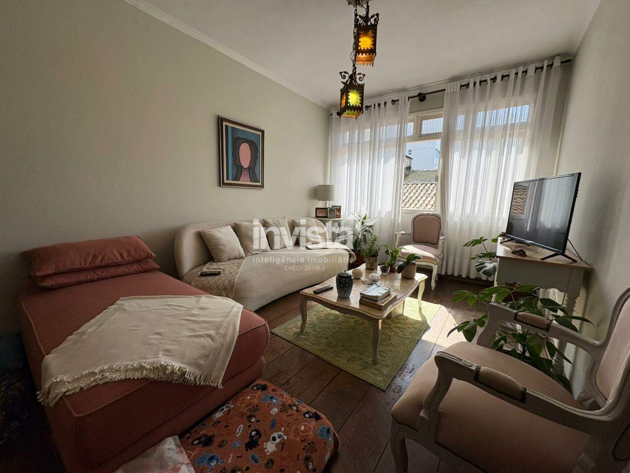 C&oacute;digo: 7101 R$ 450.000,00 Apartamento &agrave; venda em Santos-SP no bairro Embar&eacute;, com 2 dormit&oacute;rios e 75m&sup2; 75 m&sup2; 2 quartos 1 vaga - Santos