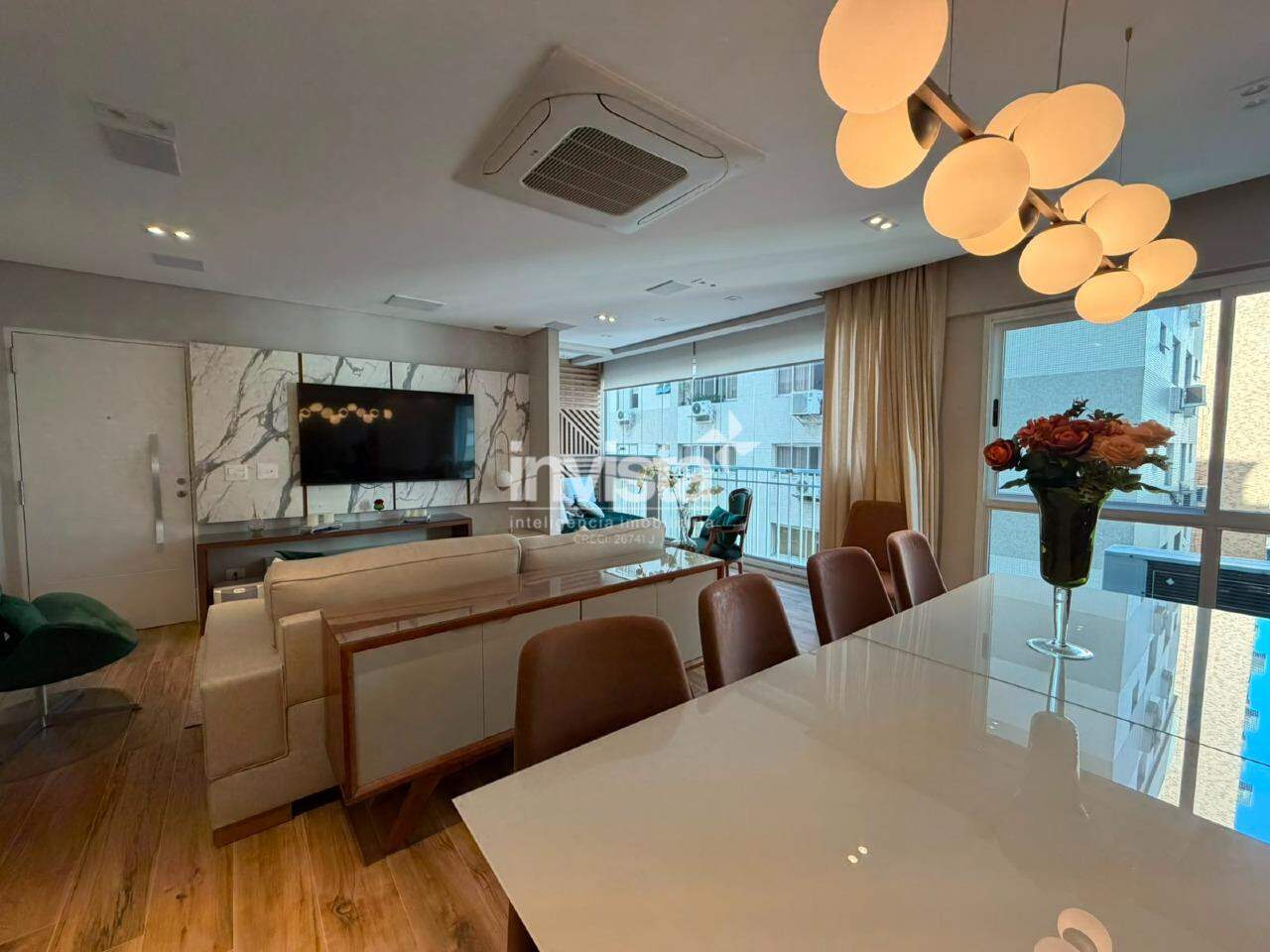 C&oacute;digo: 7214 R$ 2.130.000,00 Apartamento &agrave; venda em Santos-SP no bairro Boqueir&atilde;o, com 4 dormit&oacute;rios e 133m&sup2; 133 m&sup2; 4 quartos 2 vagas - Santos