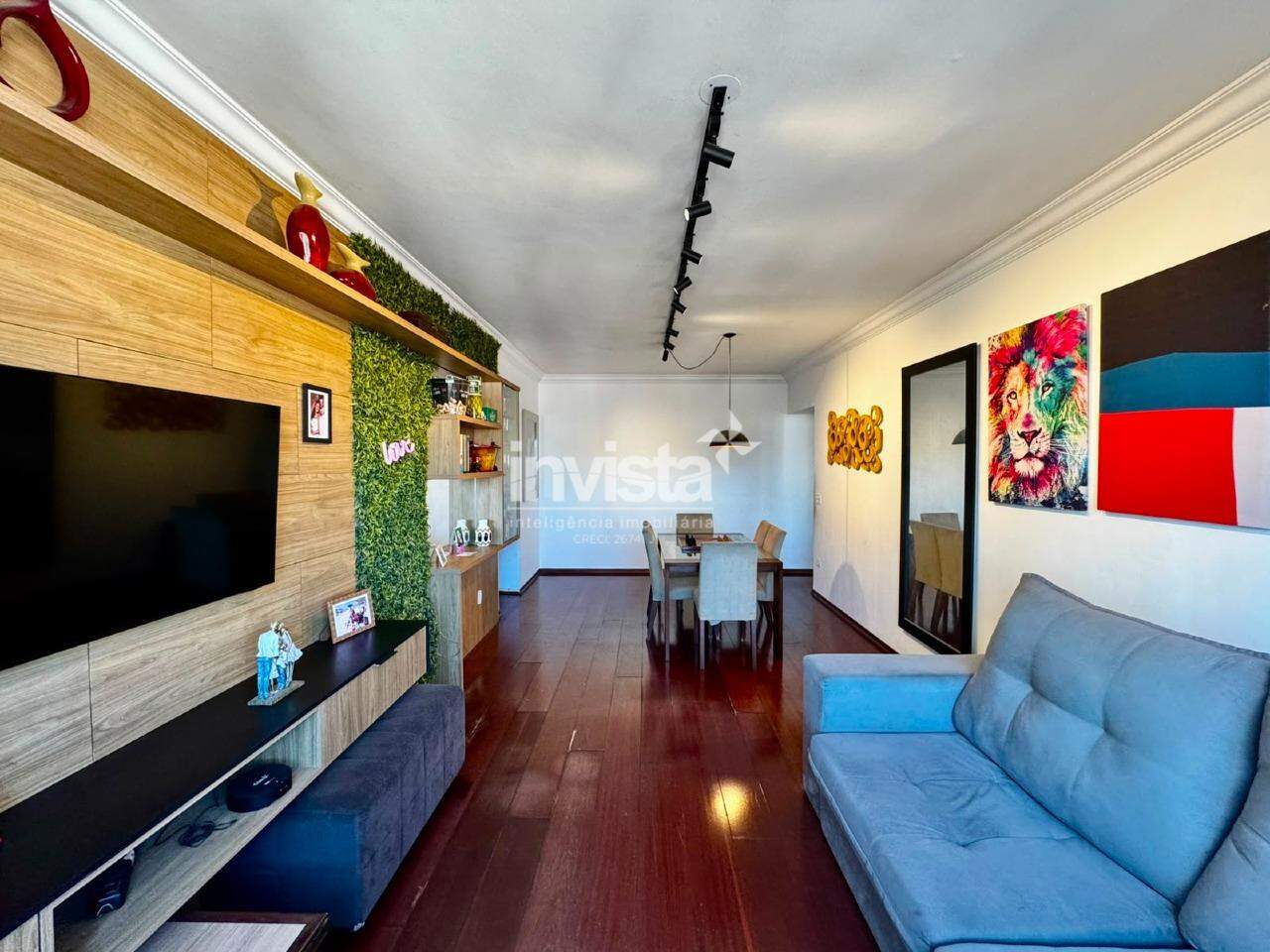 C&oacute;digo: 7381 R$ 800.000,00 Apartamento &agrave; venda em Santos-SP no bairro Gonzaga, com 3 dormit&oacute;rios e 131m&sup2; 131 m&sup2; 3 quartos 1 vaga - Santos