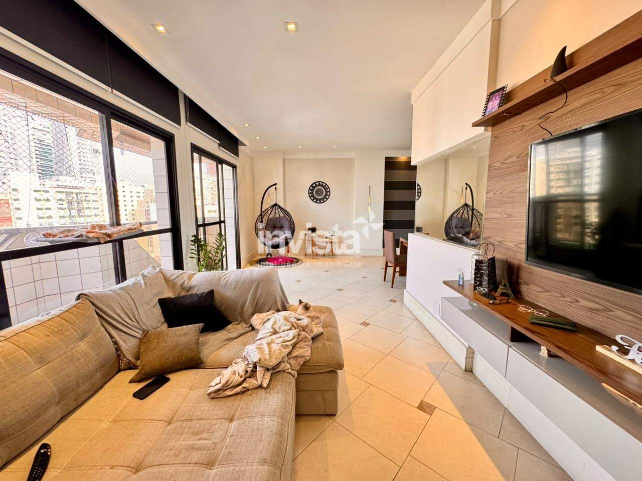 C&oacute;digo: 7793 R$ 950.000,00 Apartamento &agrave; venda em Santos-SP no bairro Gonzaga, com 2 dormit&oacute;rios e 125m&sup2; 125 m&sup2; 2 quartos 2 vagas - Santos