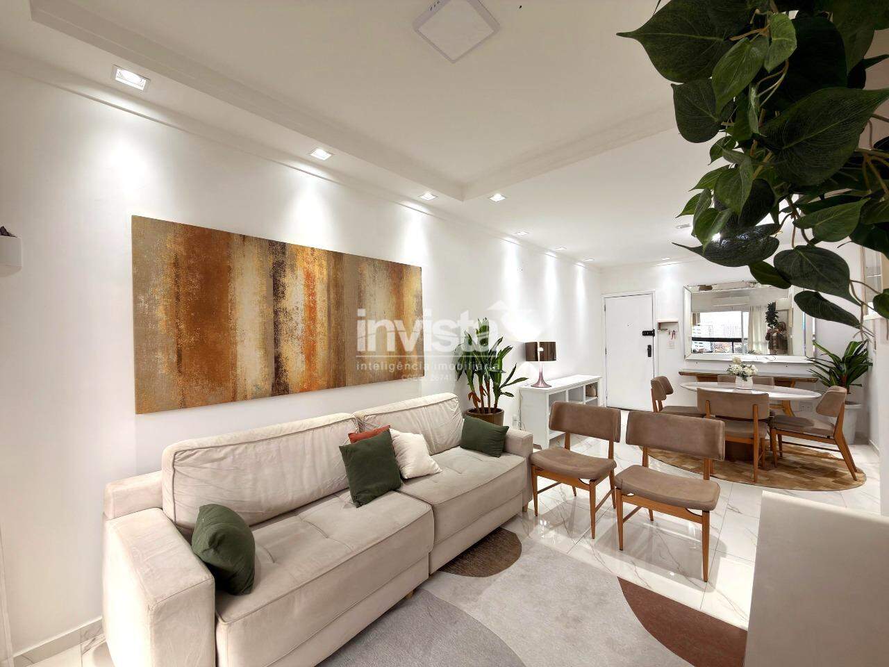 C&oacute;digo: 7912 R$ 1.300.000,00 Apartamento &agrave; venda em Santos-SP no bairro Boqueir&atilde;o, com 3 dormit&oacute;rios e 104m&sup2; 104 m&sup2; 3 quartos 2 vagas - Santos