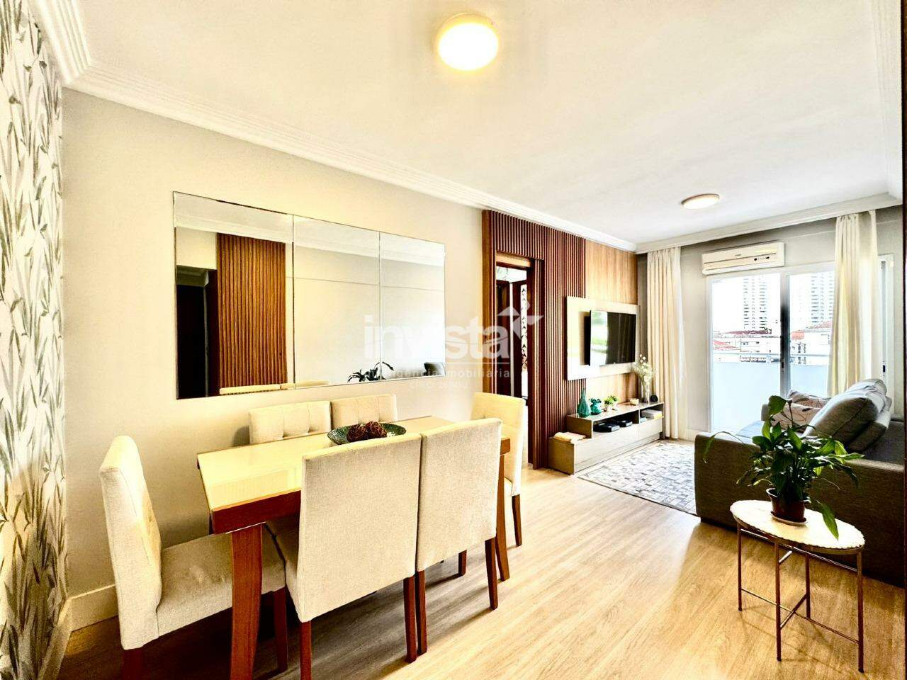 C&oacute;digo: 8028 R$ 595.000,00 Apartamento &agrave; venda no bairro Marap&eacute; 75 m&sup2; 2 quartos 2 vagas - Santos