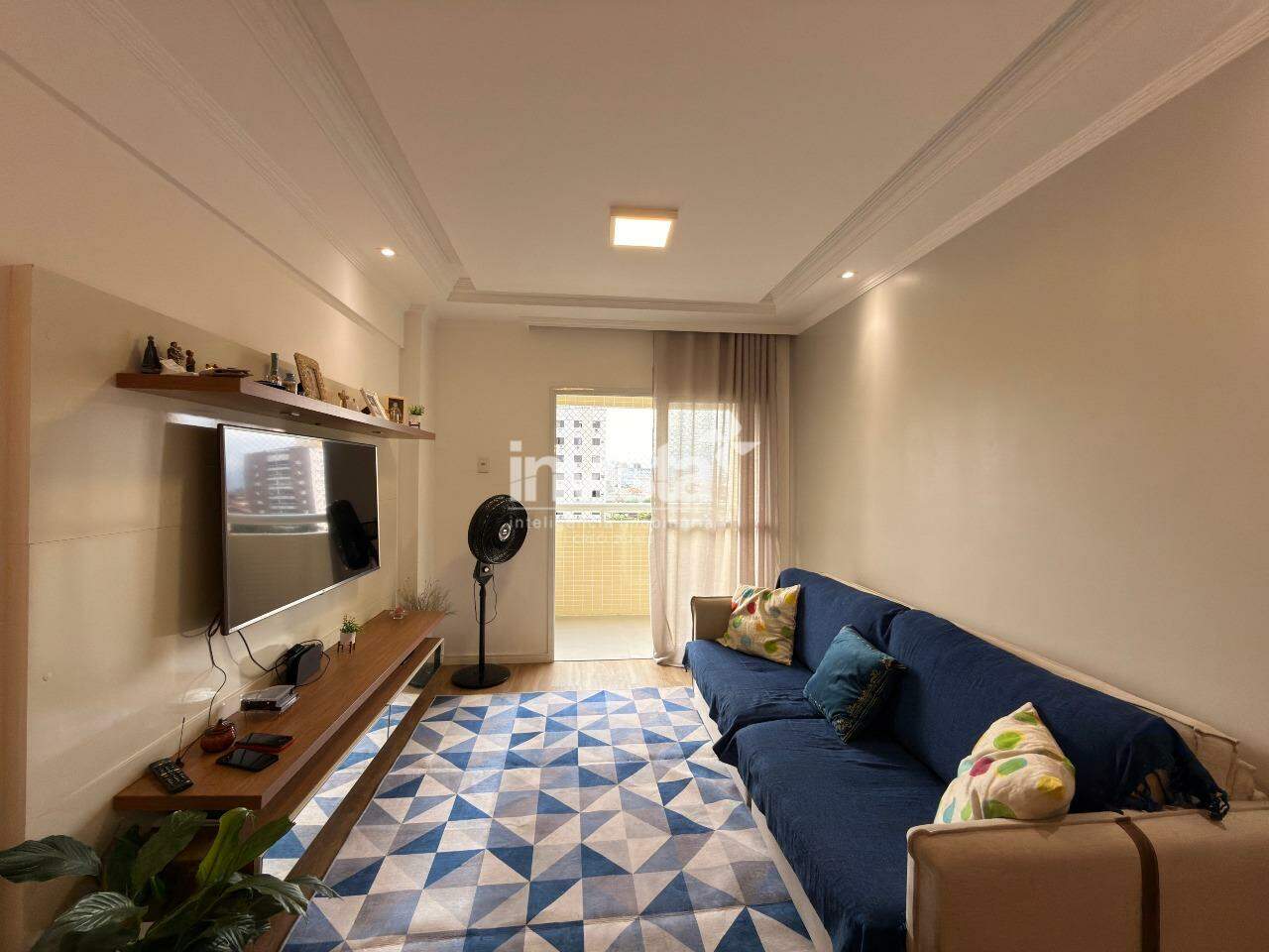 C&oacute;digo: 8948 R$ 855.000,00 Apartamento &agrave; venda em Santos-SP no bairro Boqueir&atilde;o, com 2 dormit&oacute;rios e 96m&sup2; 96 m&sup2; 2 quartos 2 vagas - Santos
