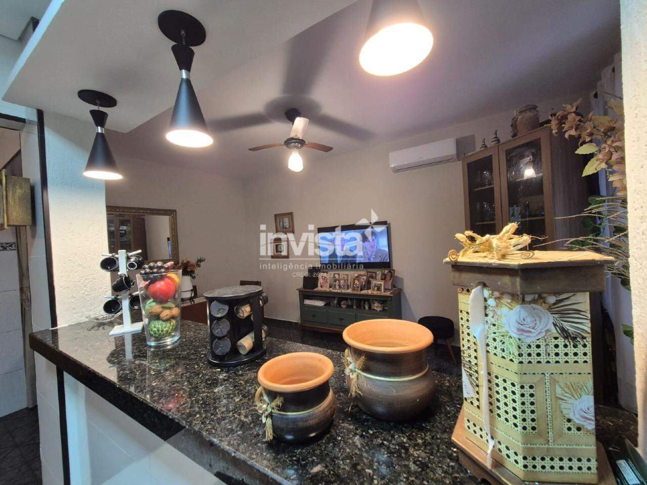 Apartamento &agrave; venda em Santos-SP no bairro Gonzaga, com 1 dormit&oacute;rio e 53m&sup2; - Santos