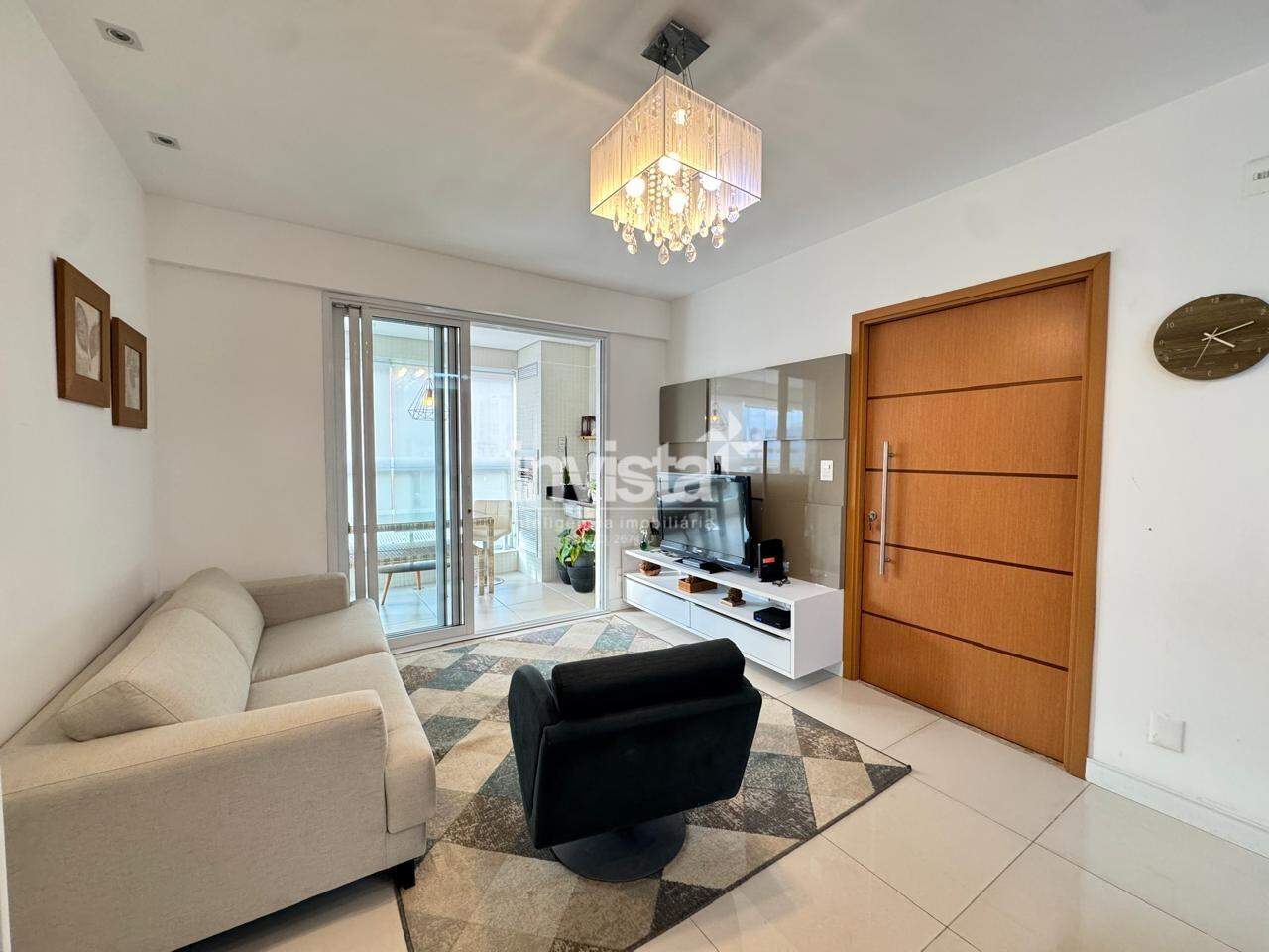 C&oacute;digo: 9835 R$ 1.500.000,00 Apartamento &agrave; venda em Santos-SP no bairro Boqueir&atilde;o, com 2 dormit&oacute;rios e 83m&sup2; 83 m&sup2; 2 quartos 1 vaga - Santos