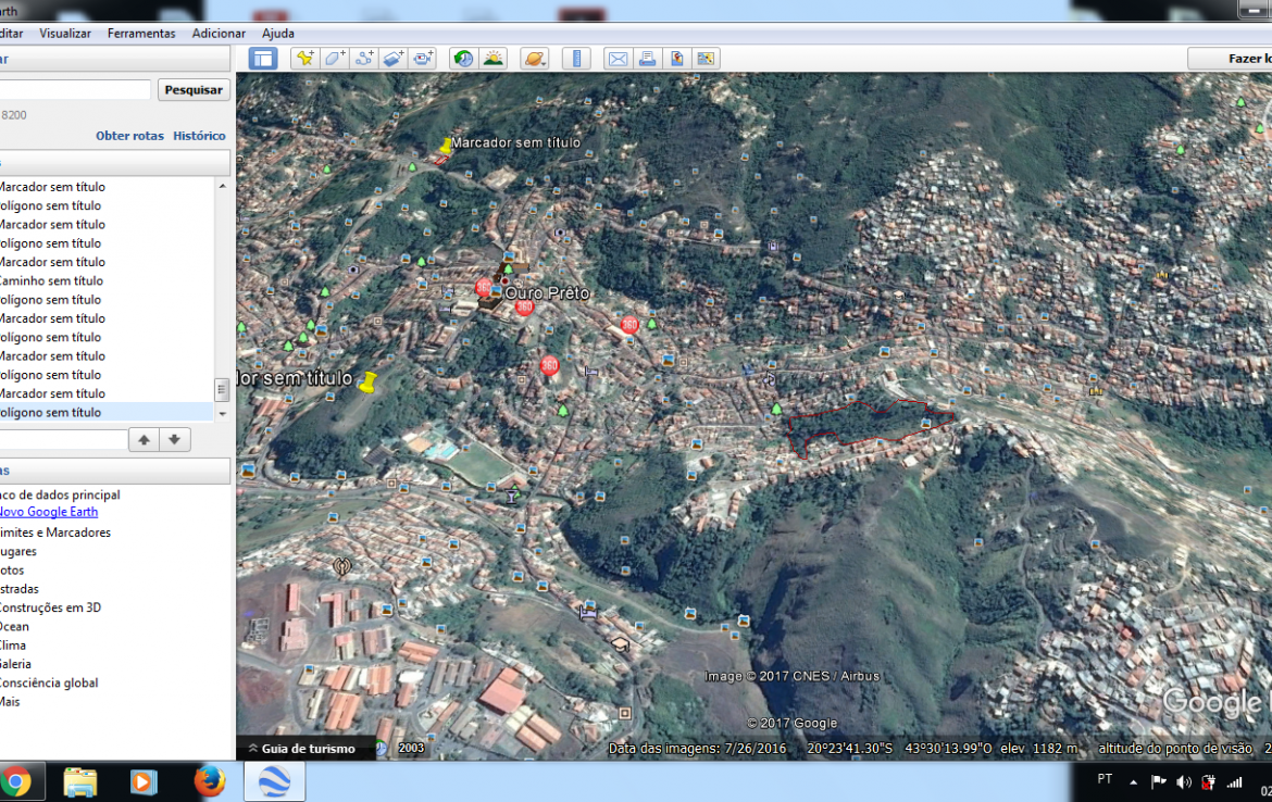 Lote à venda no Antônio Dias: 