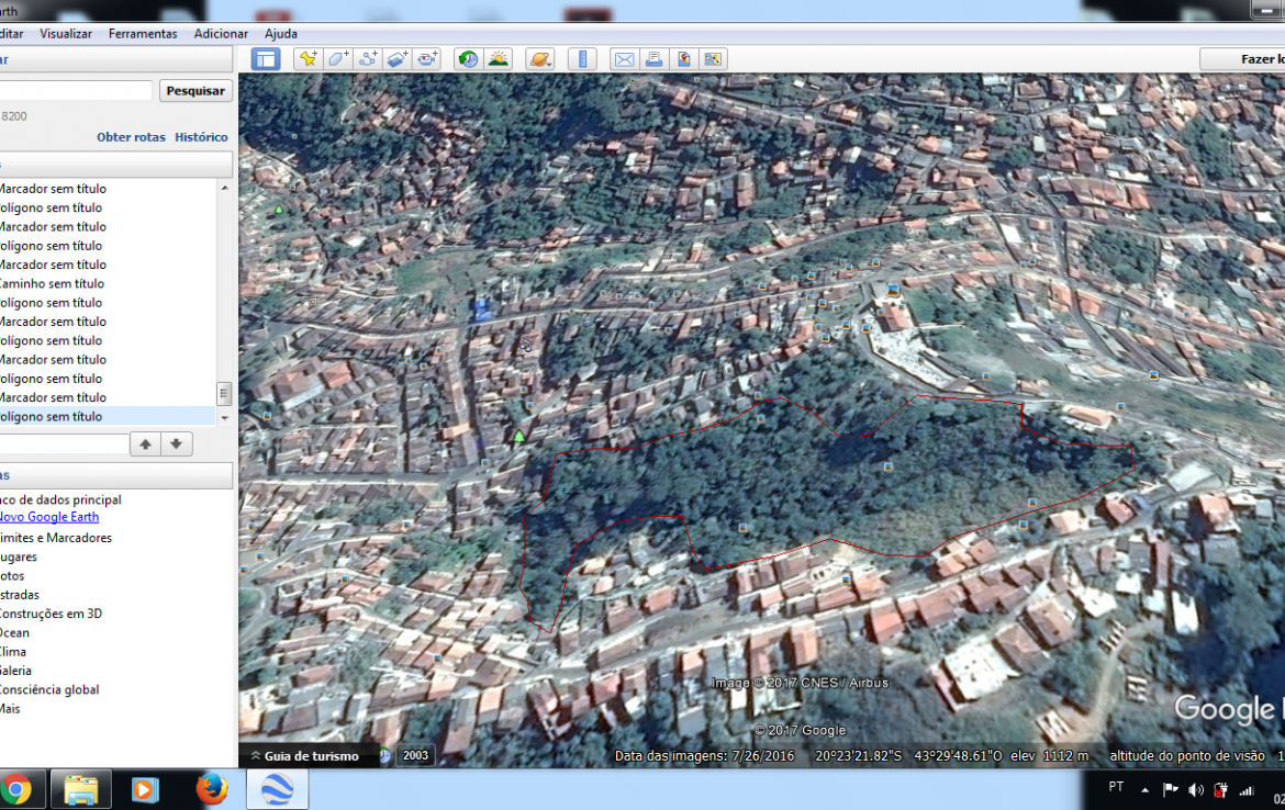 Lote à venda no Antônio Dias: 