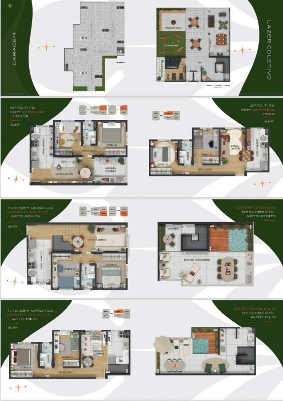 Apartamento, 2 quartos, 55 m² - Foto 2