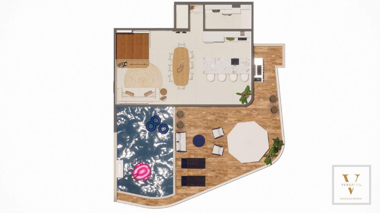 Cobertura à venda no Cabeçudas: 