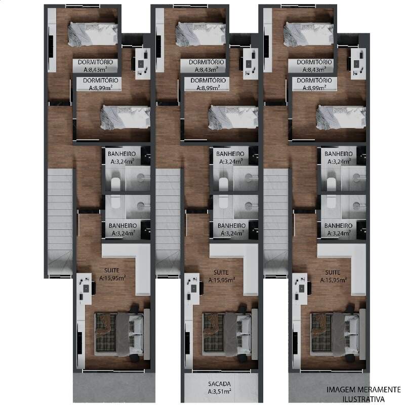 Casa, 3 quartos, 123 m² - Foto 17