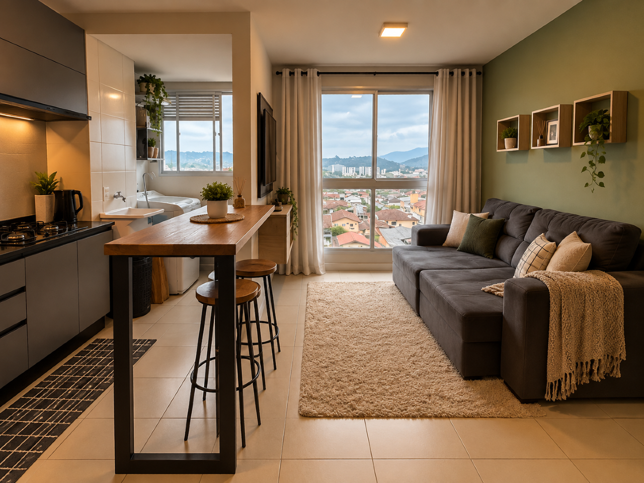 Apartamento, 2 quartos, 57 m² - Foto 1