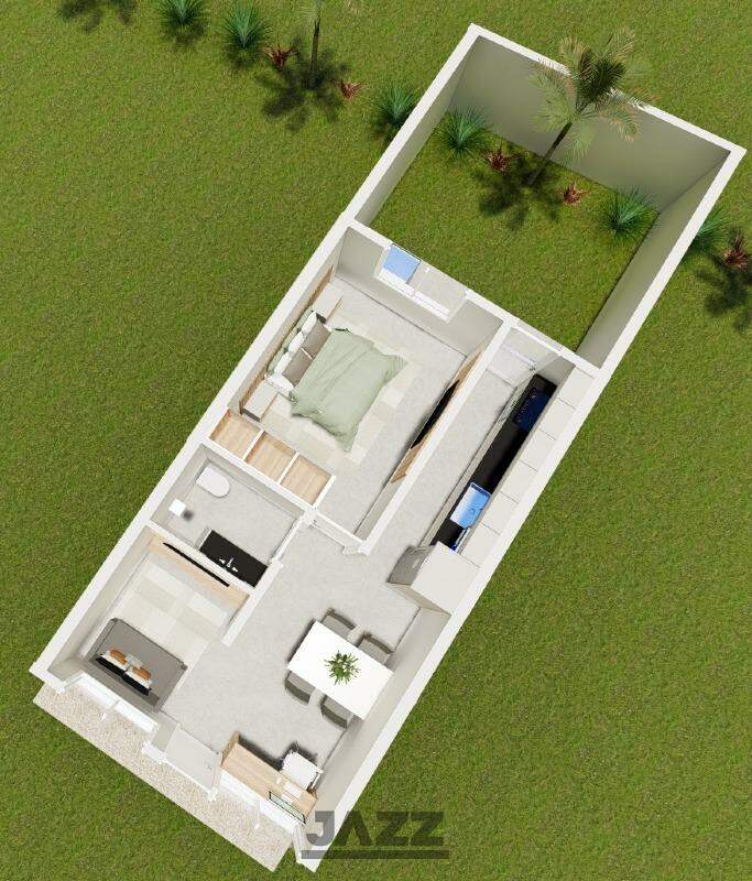 Casa à venda com 1 quarto, 47m² - Foto 2