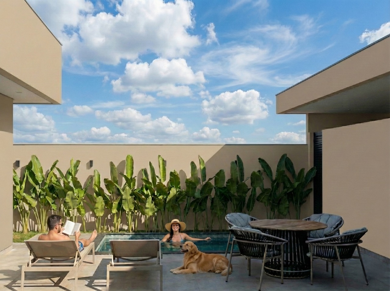 Casa em Condomínio à venda no La Paloma Residence: 