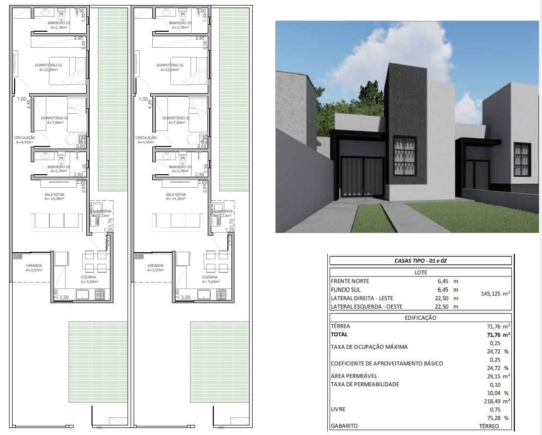 Casa à venda no Nova Tres Lagoas: