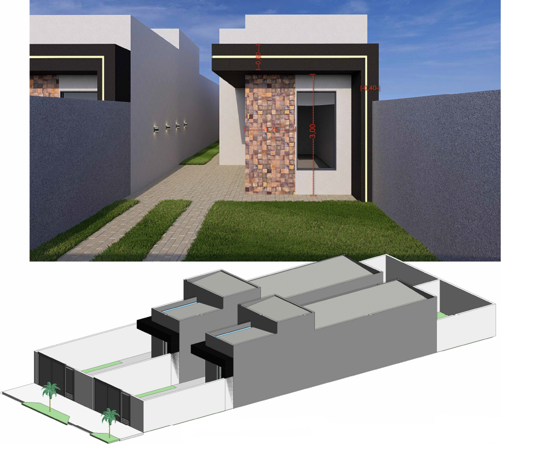 Casa à venda no Mais Parque: 