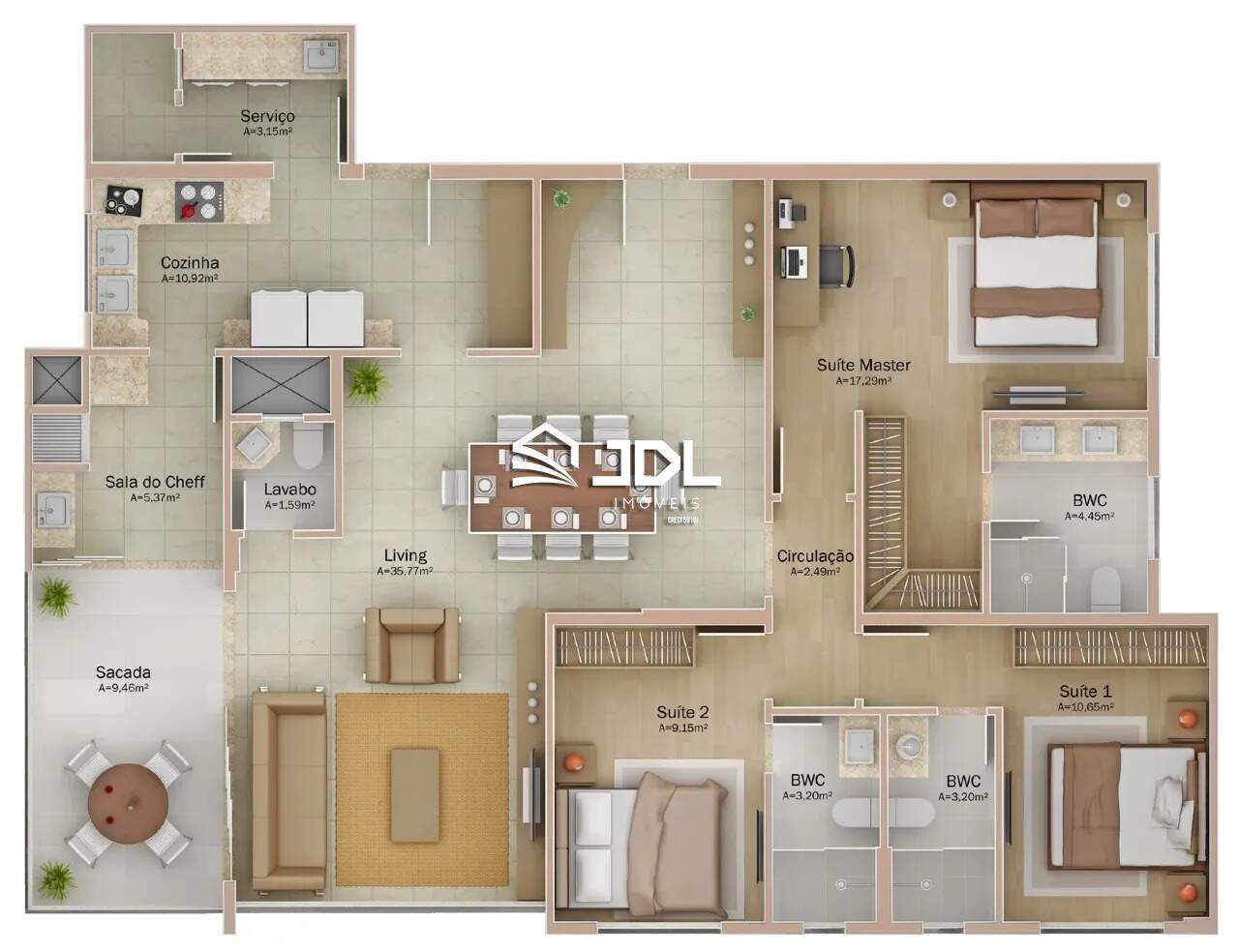 Apartamento à venda no bairro Vila Nova: 