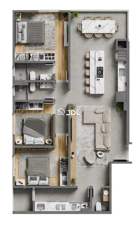 Apartamento à venda no bairro Tabuleiro: 