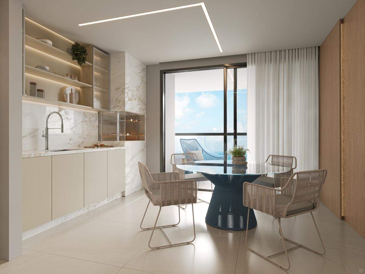Apartamento à venda no bairro Beira Mar: 
