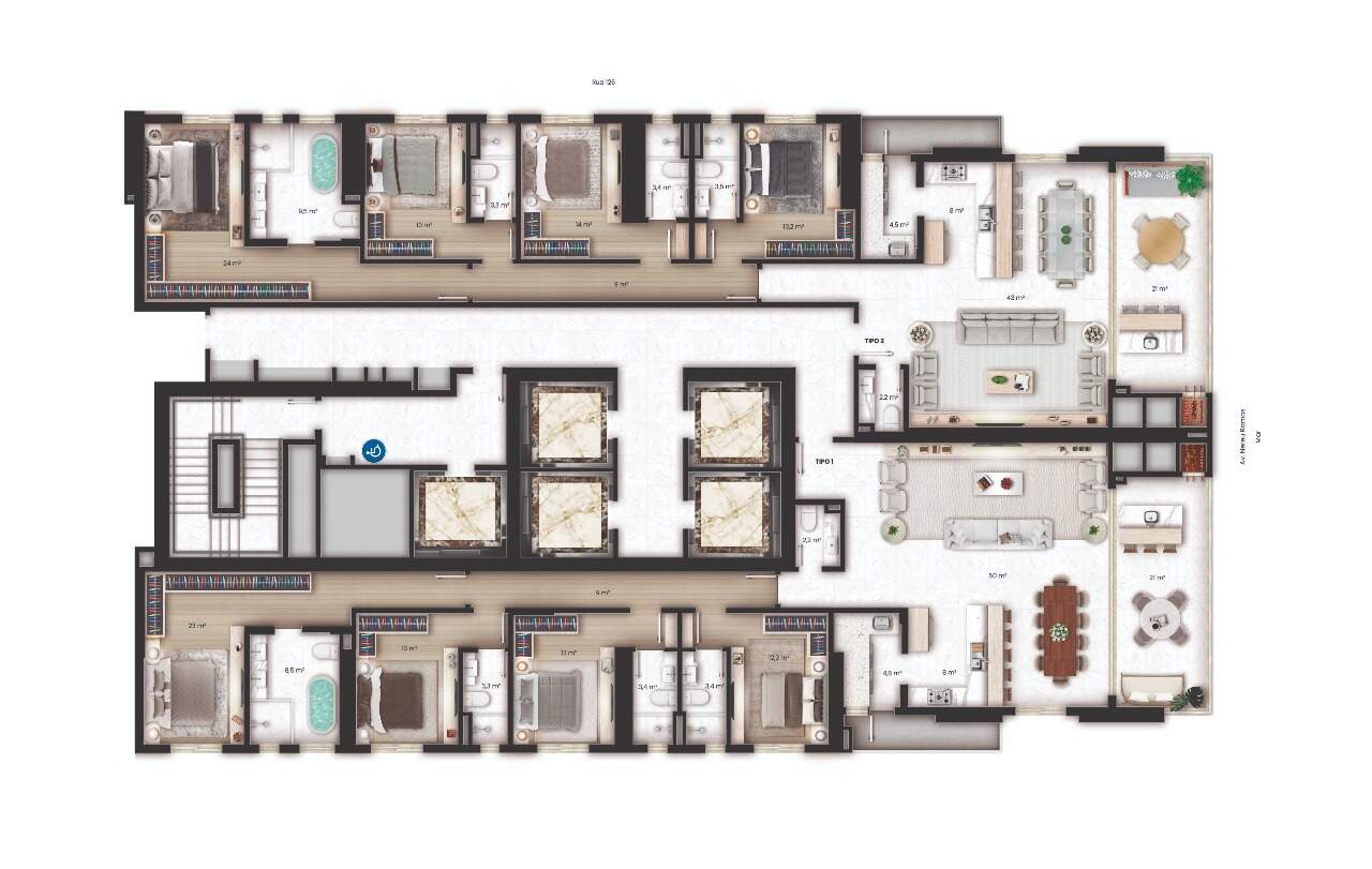 Apartamento à venda no bairro Centro: 