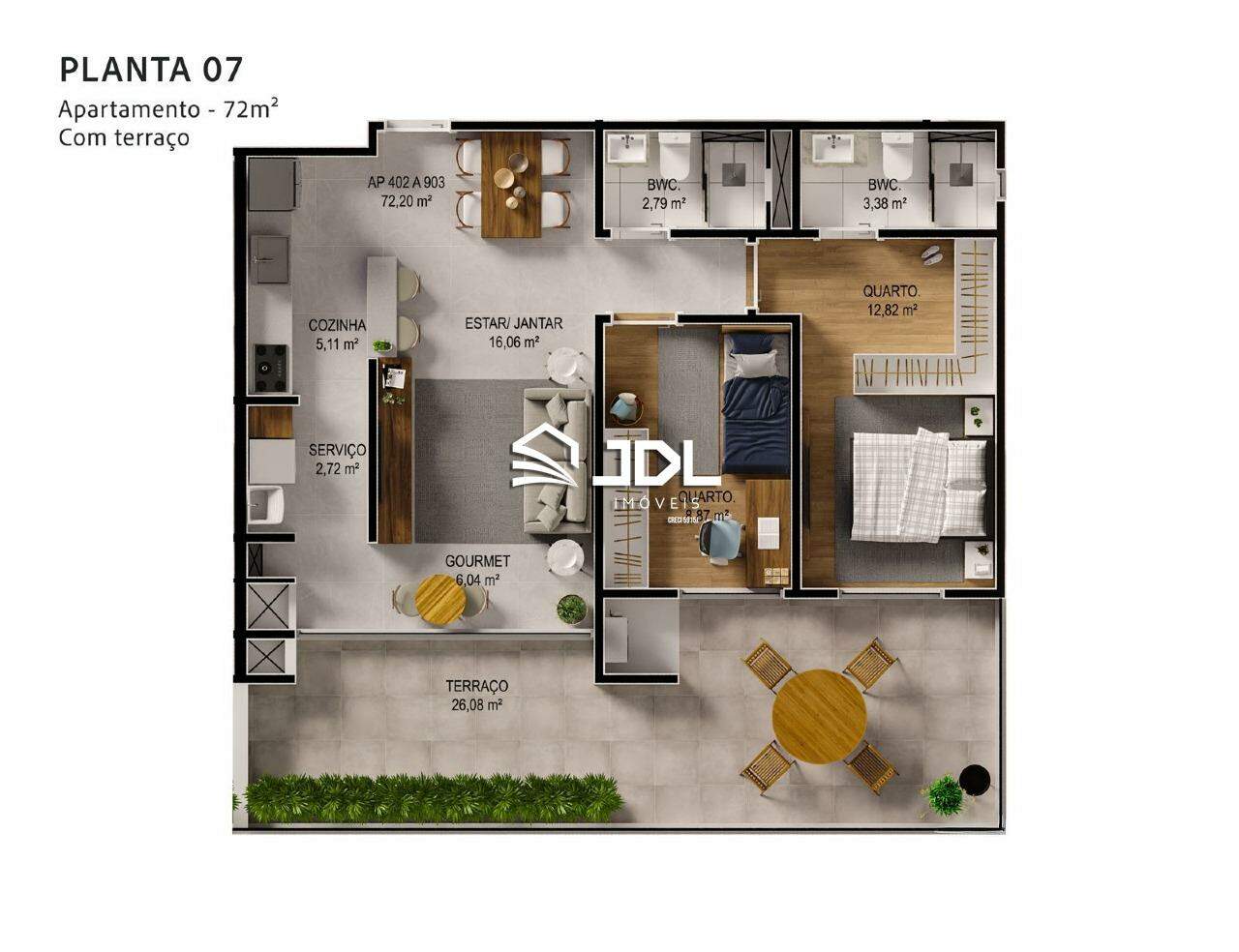 Apartamento à venda no bairro Itoupava Seca: 
